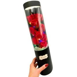 swiecacy-bukiet-roz-led-40-cm-kwiaty-w-czarnym-opakowaniu-prezent