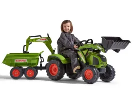 traktor-claas-na-pedaly-z-przyczepa-lyzka-i-spychaczem-od-3-lat-falk