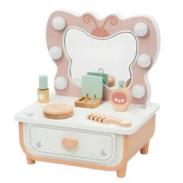 drewniana-toaletka-motylek-tooky-toy-z-oswietleniem-led-zestaw-dzieci