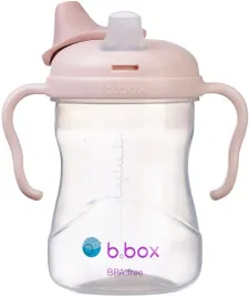 kubek-niekapek-b-box-240ml-blady-roz-4m-miekki-ustnik-oslonka-nauka-picia
