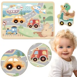 drewniane-interaktywne-puzzle-pojazdy-dla-dzieci-tooky-toy