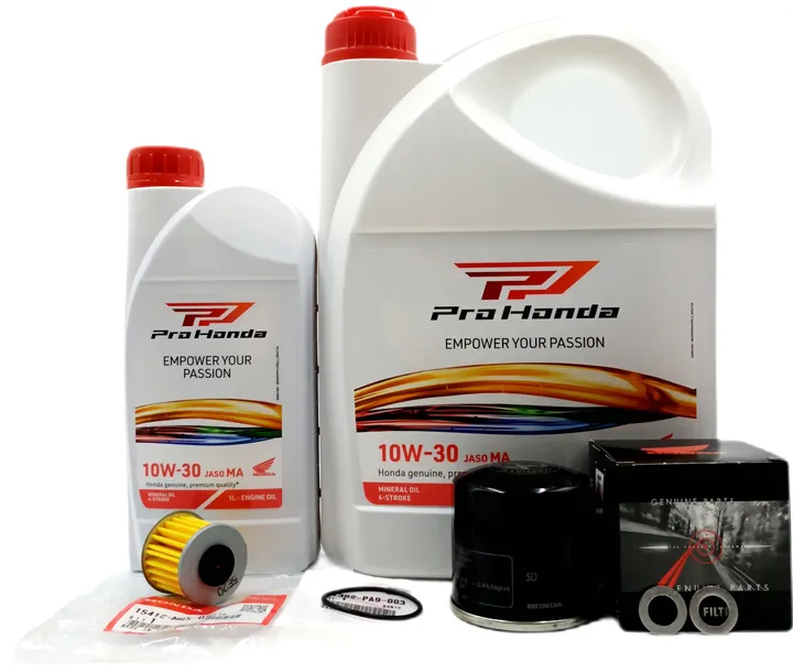 OLEJ SILNIKOWY 10W30 5L+FILTR+PODKŁADKI+DCT HONDA CRF1000 VFR1200 X-ADV