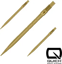 koncowki-stalowe-ostre-harrows-quick-point-micro-rigde-gold-groty-harrows