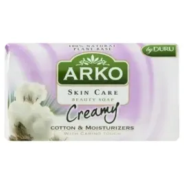arko-skin-care-creamy-mydlo-kosmetyczne-wzbogacone-ekstraktem-z-bawelny-90g