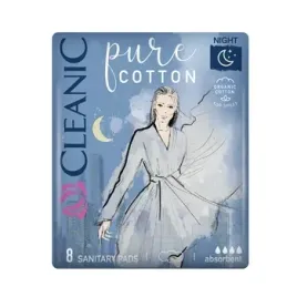 cleanic-pure-cotton-podpaski-na-noc-8-szt