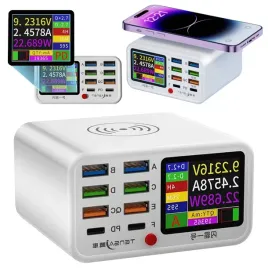 stacja-ladowania-8-portow-65w-pd-qc-bezprzewodowa-15w-ekran-led