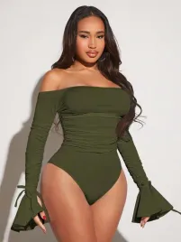 fc35111-shein-marszczone-body-odkryte-ramiona-dlugi-rekaw-khaki-16-m