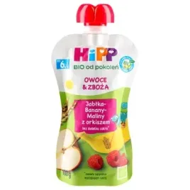hipp-bio-od-pokolen-jablka-banany-maliny-z-orkiszem-po-6-m-cu-100-g