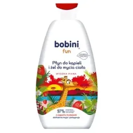 bobini-fun-plyn-do-kapieli-i-zel-do-mycia-wysoka-piana-o-zapachu-truskawek