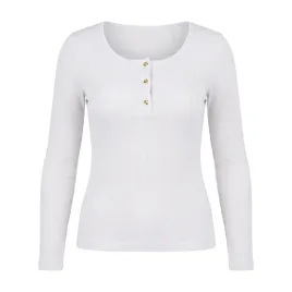 bluzka-damska-biala-prazkowana-z-dlugim-rekawem-i-guzikami-one-size