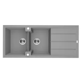 zlewozmywak-granitowy-dwukomorowy-szary-zlew-canaria-50x116cm-syfon-zestaw