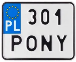 tablica-gadzet-do-ramki-rejestracyjnej-motorower-skuter-motorynka-301-pony