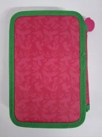 piornik-dwukomorowy-szkolny-emoji-z-wyposazeniem-dla-ucznia-rozowo-zielony