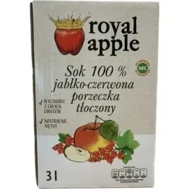 sok-jablko-czerwona-porzeczka-nfc-royal-apple-tloczony-3l