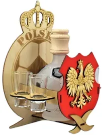 karafka-z-kieliszkami-pilka-orzel-polska-zawieszka-gratis