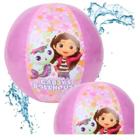 pilka-plazowa-dmuchana-basenowa-na-plaze-do-wody-rozowa-gabbys-dollhouse