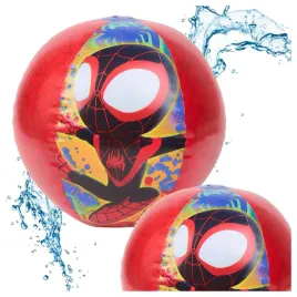 pilka-plazowa-dmuchana-basenowa-na-plaze-do-wody-czerwona-spiderman-30-cm