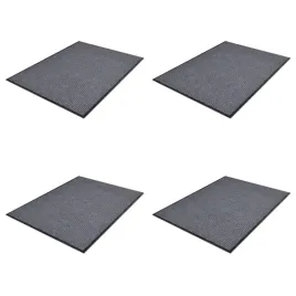 wycieraczki-z-pvc-4-szt-szare-90-x-60-cm