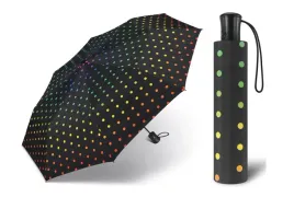 automatyczna-parasolka-happy-rain-czarna-w-kolorowe-kropki