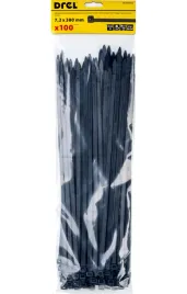 drel-opaski-zaciskowe-7-2x380-mm-nylon-czarne-100-szt-bardzo-mocne