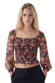 bluzka-damska-desigual-ailea-marszczona-z-dlugim-rekawem