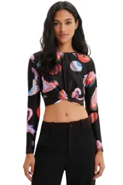 bluzka-damska-desigual-by-mr-christian-lacroix-smile-czarna-z-nadrukiem