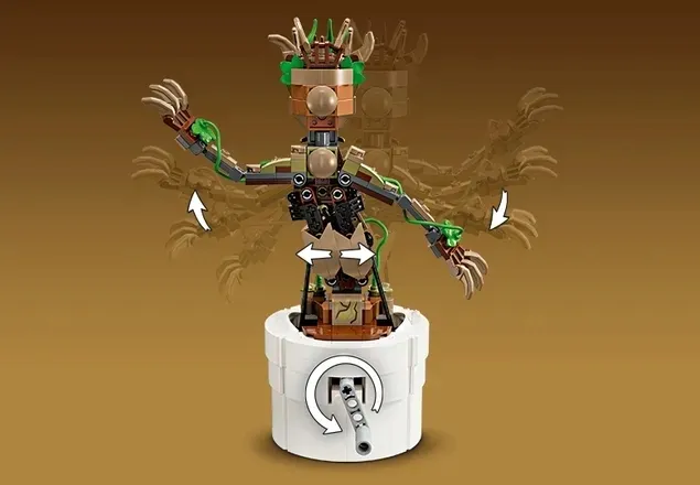 klocki-lego-marvel-tanczacy-groot-459-elementow-stan-nowy-plec-chlopcy-dziewczynki
