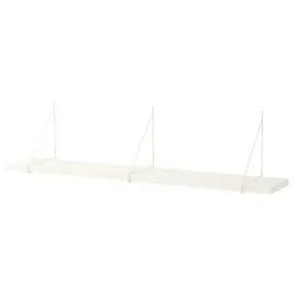 ikea-bergshult-pershult-polka-scienna-bialy-bialy-120x20-cm