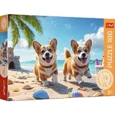 puzzle-100-elementow-corgi-piesek-trefl