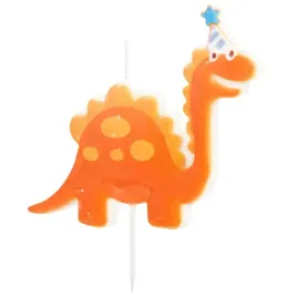 swieczka-na-tort-dinozaur-brachiosaurus-z-czapeczka-pomaranczowy-p