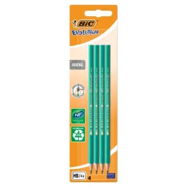 bic-evolution-bezdrzewny-olowek-grafitowy-z-zywicy-syntetycznej-4-sztuki