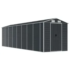 szopa-ogrodowa-antracytowa-191x725x198-cm-stal-galwanizowana