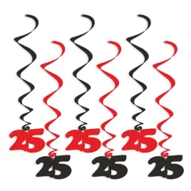 swiderki-wiszace-urodziny-25-czarno-czerwone-6-szt