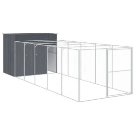 buda-dla-psa-z-wybiegiem-antracytowa-214x661x181-cm-stal