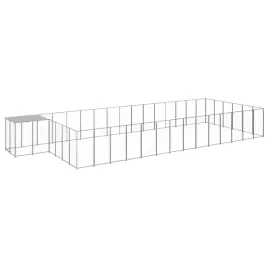 kojec-dla-psa-srebrny-2662-m-stalowy