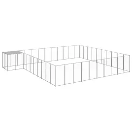 kojec-dla-psa-srebrny-3146-m-stalowy