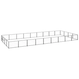 kojec-dla-psa-czarny-36-m-stalowy