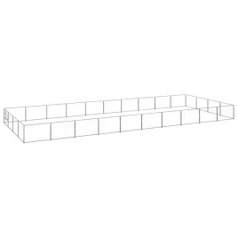 kojec-dla-psa-srebrny-40-m-stalowy