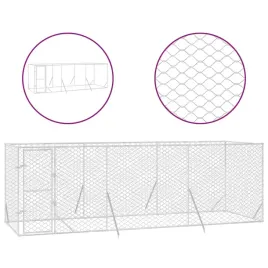 kojec-zewnetrzny-dla-psa-6x2x2-m-stal-galwanizowana
