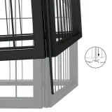 kojec-dla-psa-36-paneli-czarny-50x100-cm-stal-wysokosc-100-cm