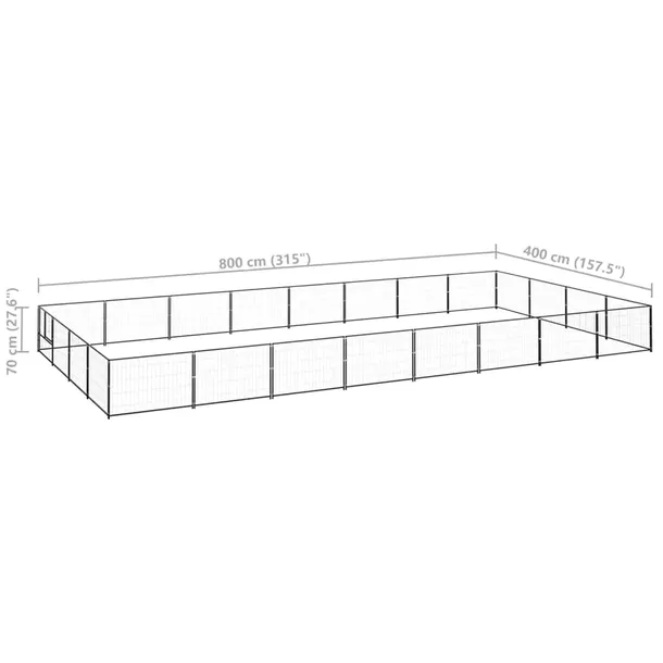 kojec-dla-psa-czarny-32-m-stalowy-wysokosc-70-cm