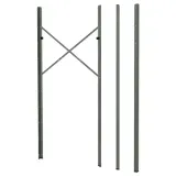 ikea-bror-slup-szarozielony-190-cm