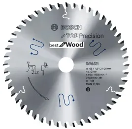 bosch-pila-tarcza-top-wood-165x20x48z