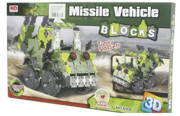 klocki-3d-missile-vehicle-stan-nowy