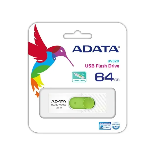 adata-flashdrive-uv320-64gb-usb3-1-white-green-marka-adata