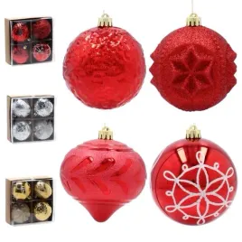 kpl-4-bombek-10-cm-czerwone-zlote-srebrne