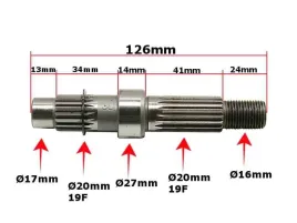 walek-przekladni-z-frezem-gy6-126mm-nowy-stabilny-produkt