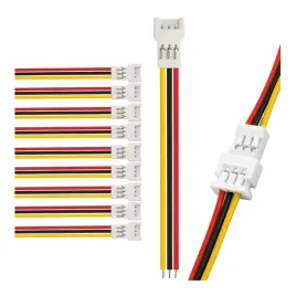 wtyk-micro-jst-z-przewodem-100mm-3-pin-raster-1-25-mcx-meski-male-x10-szt