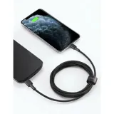 aukey-cb-cl03-nylonowy-kabel-usb-c-lightning-2m-pd-stan-nowy
