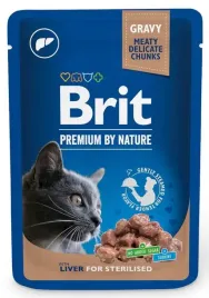brit-cat-pouches-liver-for-sterilized-100g